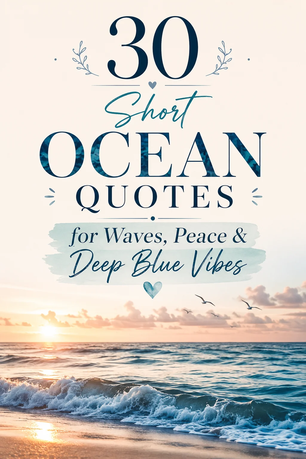 30 Short Ocean Quotes for Waves Peace Deep Blue Vibes 2
