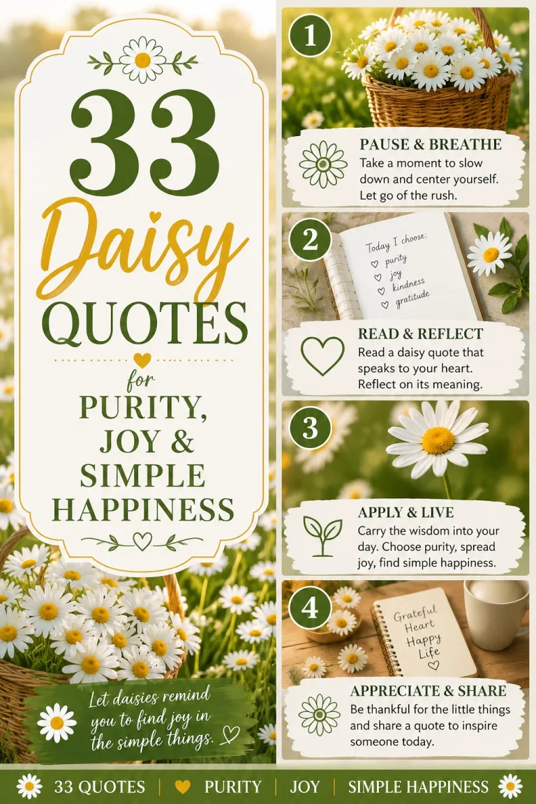 33 Daisy Quotes for Purity Joy Simple Happiness 3