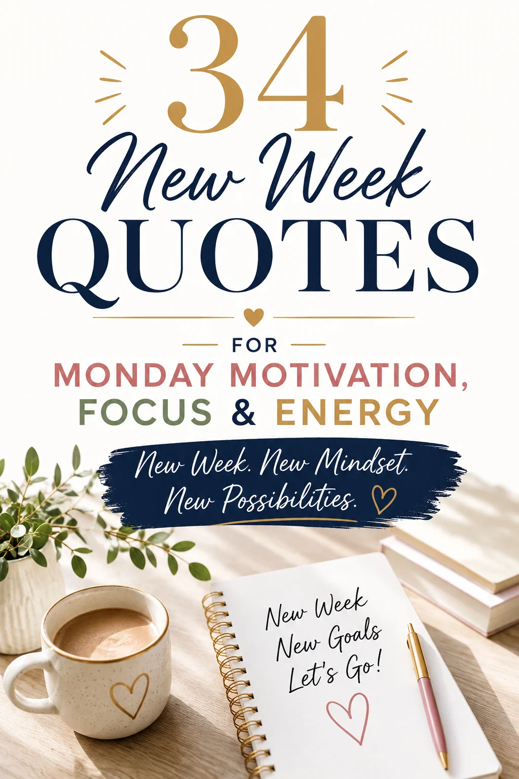 34 New Week Quotes for Monday Motivation Focus Energy 1