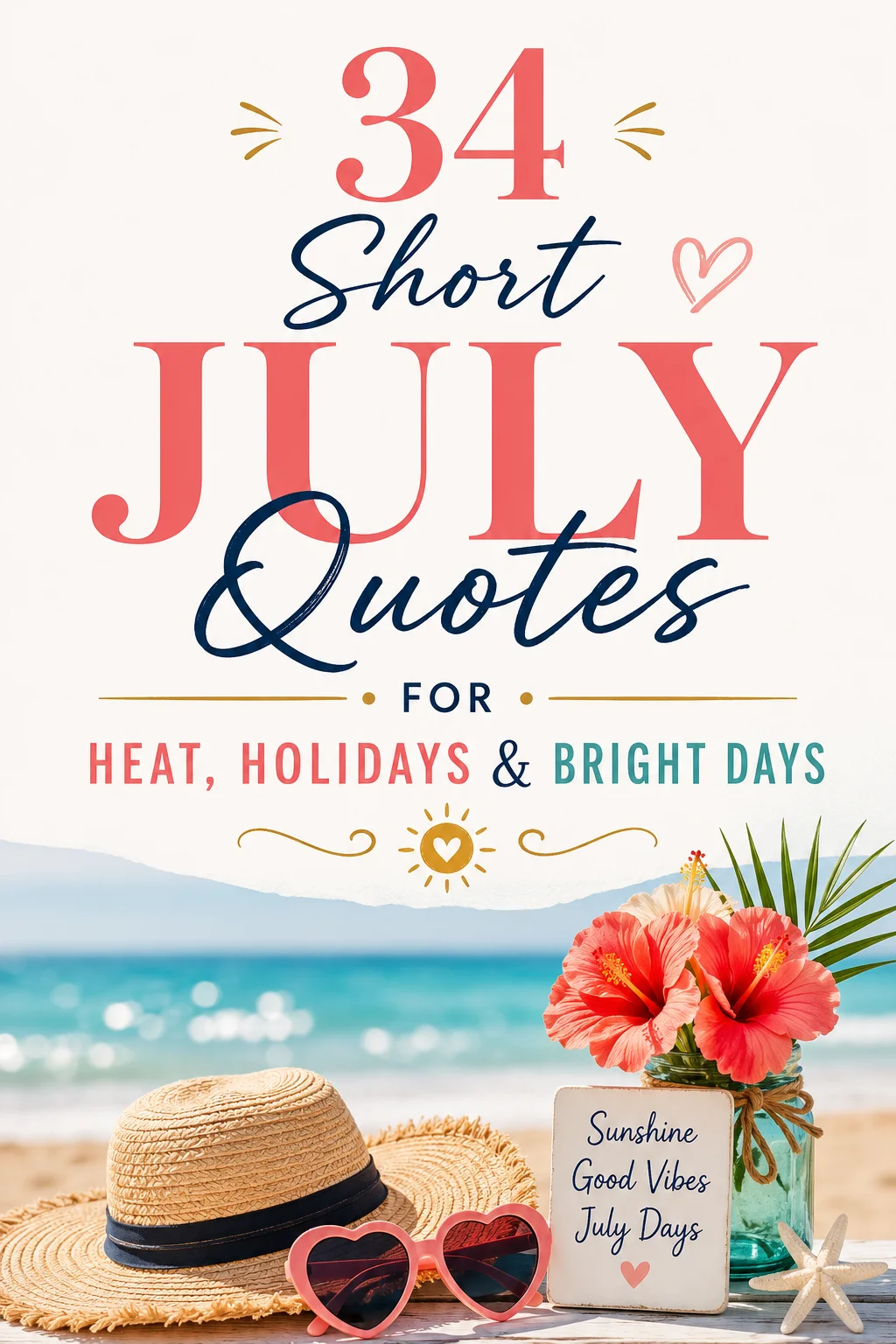 34 Short July Quotes for Heat Holidays Bright Days 1
