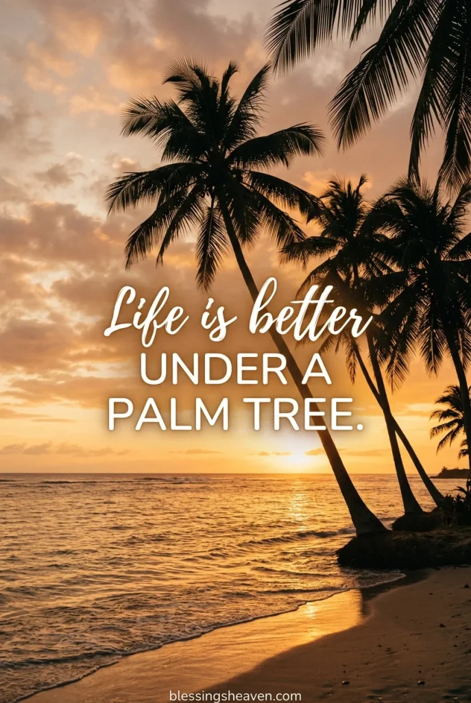 35 Palm Tree Quotes for Tropical Vibes Beach Relaxation 2