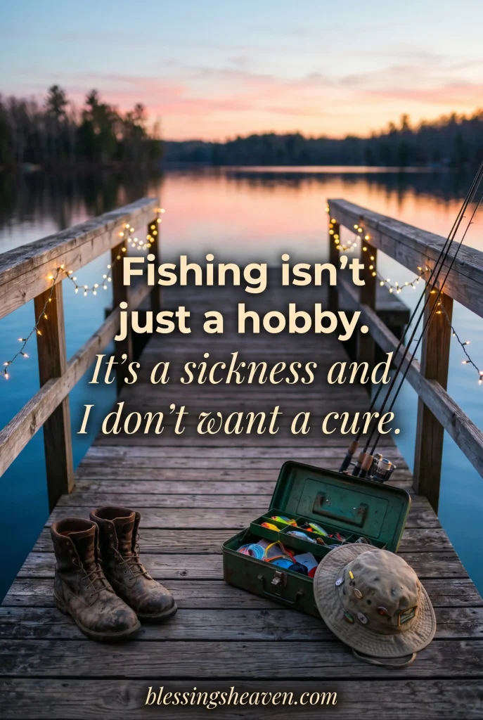 5. Funny Fishing Quotes About Fishermen and Their Obsession