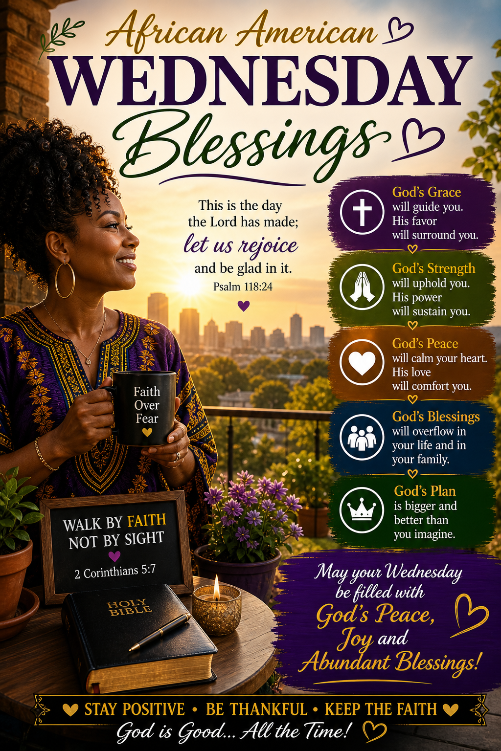 African American Wednesday Blessings