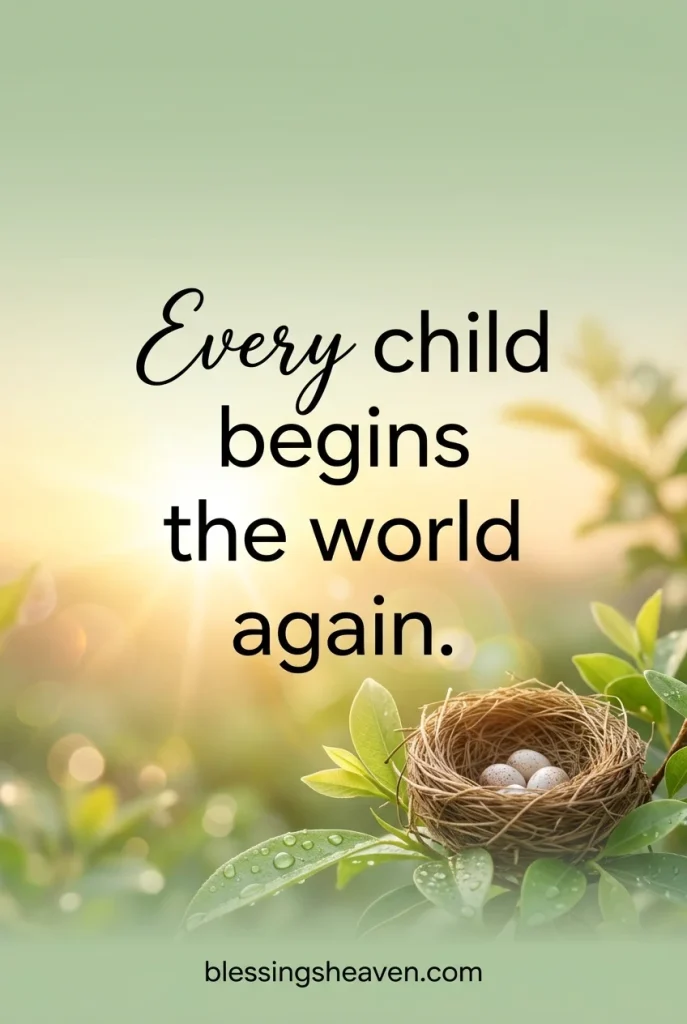 Baby Quotes About New Beginnings