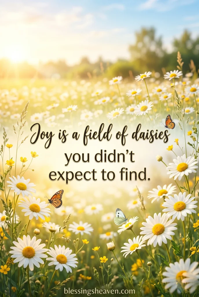 Daisy Quotes for Joy and Simple Happiness