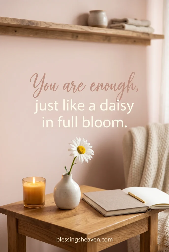 Daisy Quotes for Self Love and Inner Peace