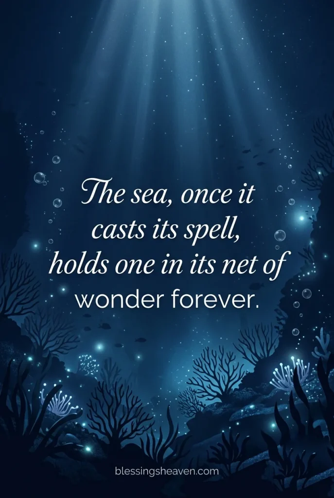 Deep Ocean Quotes for the Quiet Souls