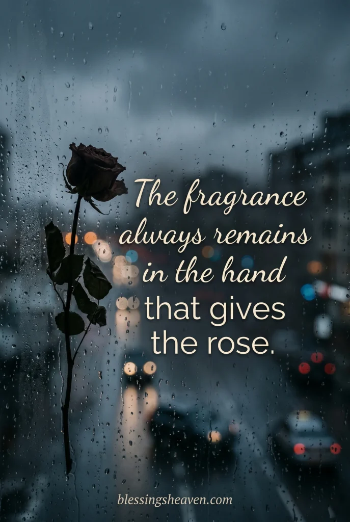 Deep Rose Quotes About Heartbreak