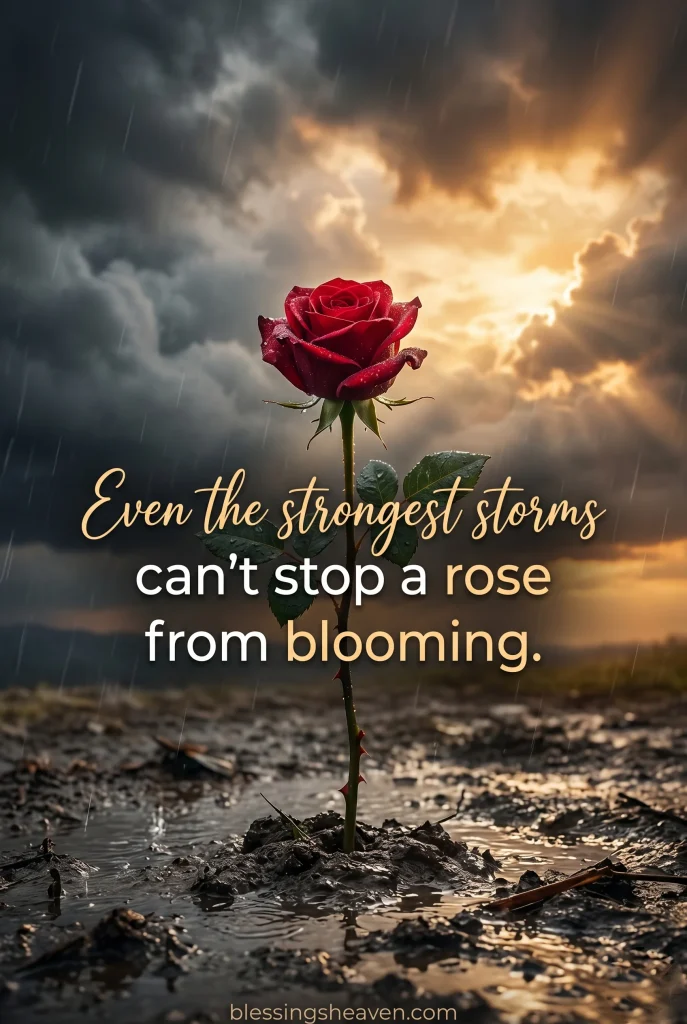 Inspirational Rose Quotes for Hard Times