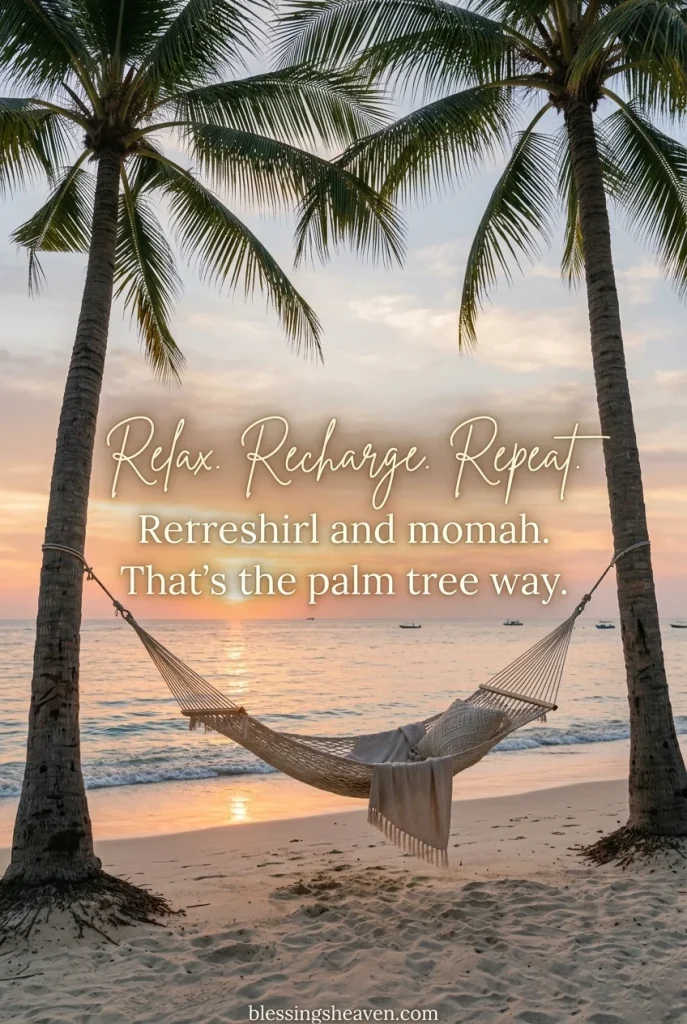 Palm Tree Quotes for Relaxation and Peace