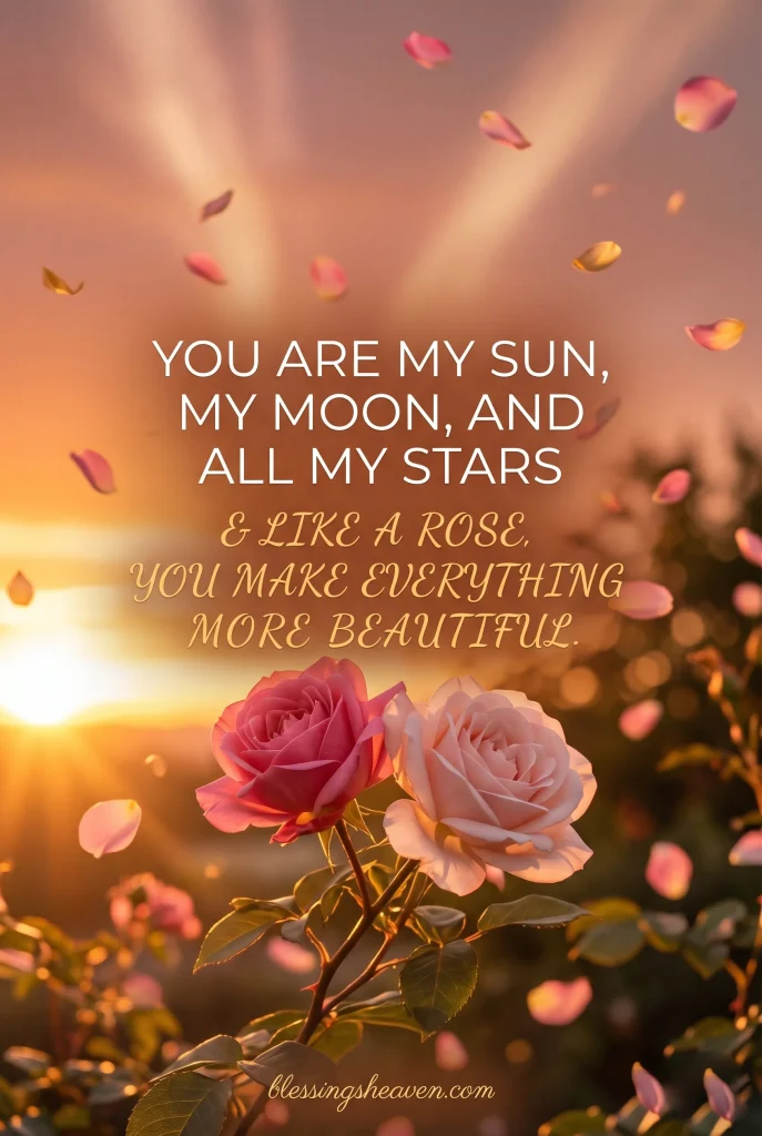 Rose Love Quotes for Him Her