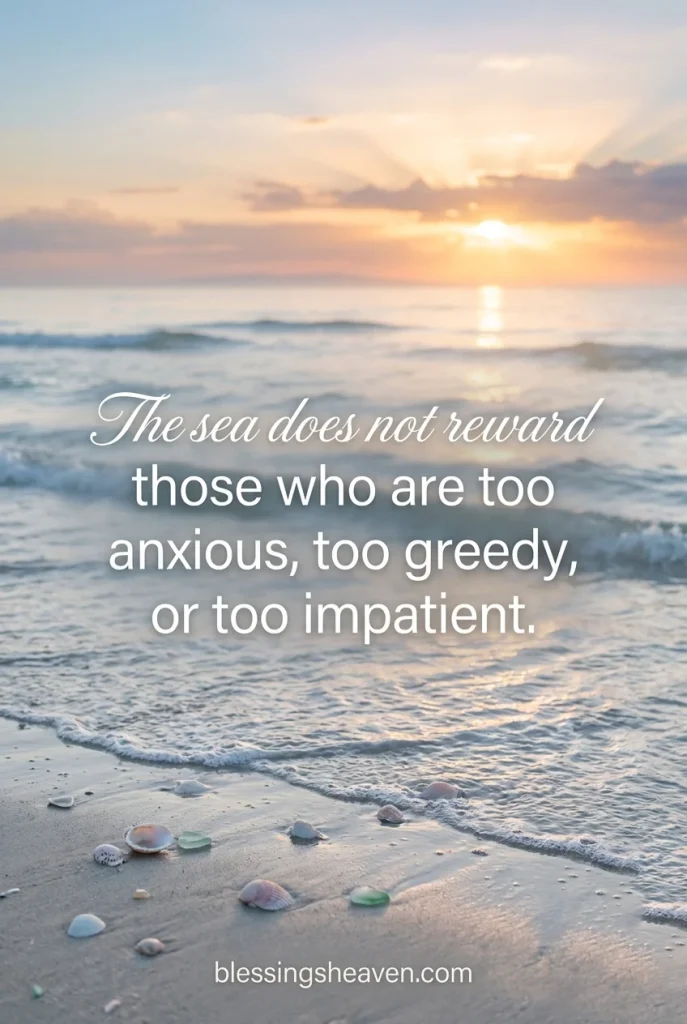 Short Ocean Quotes to Calm Your Mind
