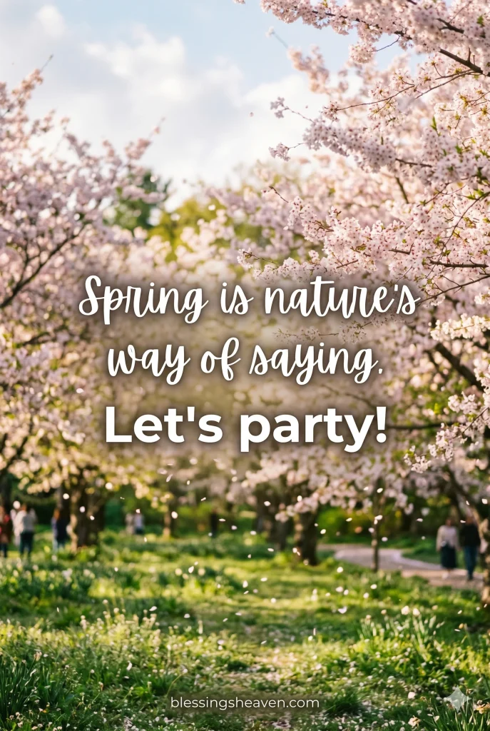 Spring and Nature Bloom Captions for Instagram Pinterest