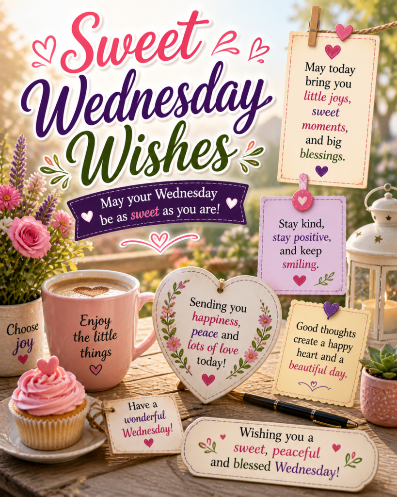 Sweet Wednesday Wishes