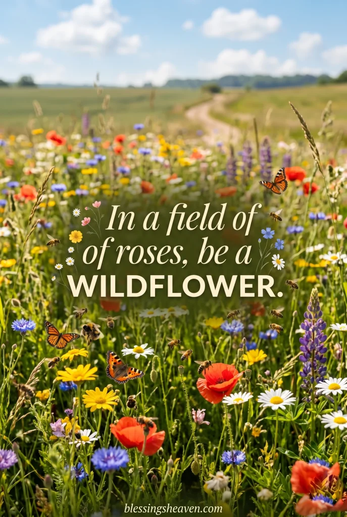 Wildflower Quotes About Nature Beauty