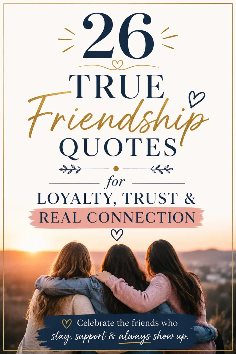 26 True Friendship Quotes for Loyalty, Trust & Real Connection