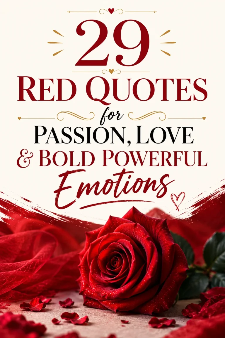 29 Red Quotes for Passion Love Bold Powerful Emotions 1