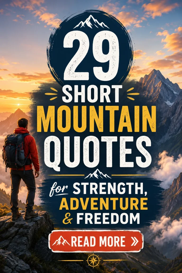 29 Short Mountain Quotes for Strength Adventure Freedom 3