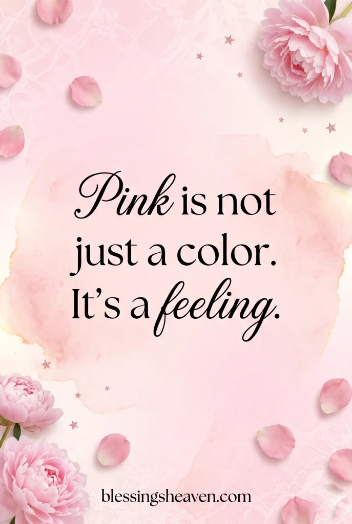 31 Aesthetic Pink Quotes for Soft Love Cute Feminine Vibes