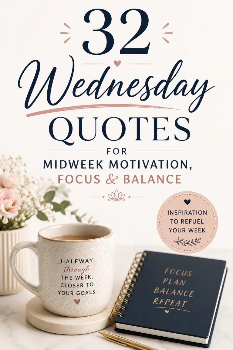 32 Wednesday Quotes for Midweek Motivation Focus Balance 2