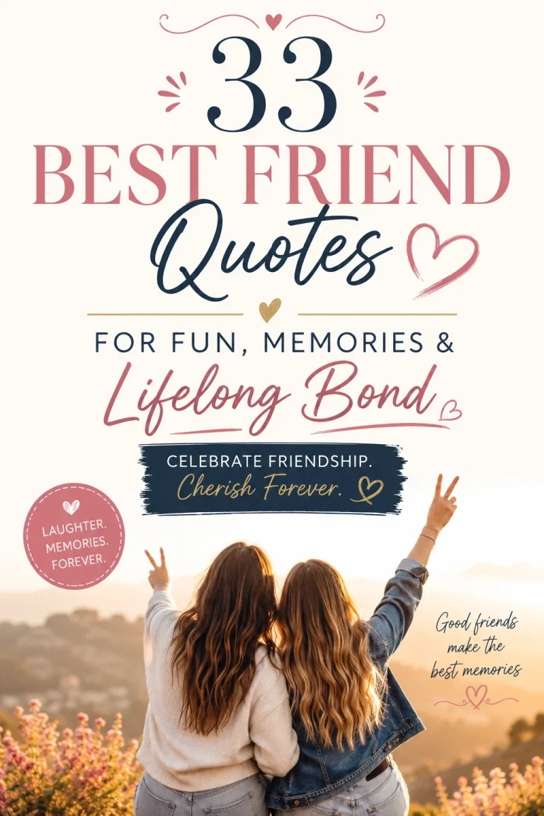 33 Best Friend Quotes for Fun Memories Lifelong Bond 1