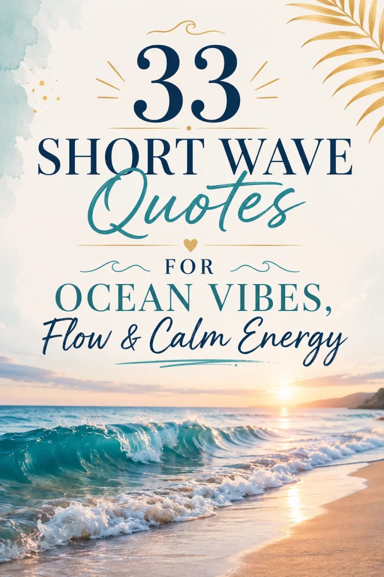 33 Short Wave Quotes for Ocean Vibes, Flow & Calm Energy