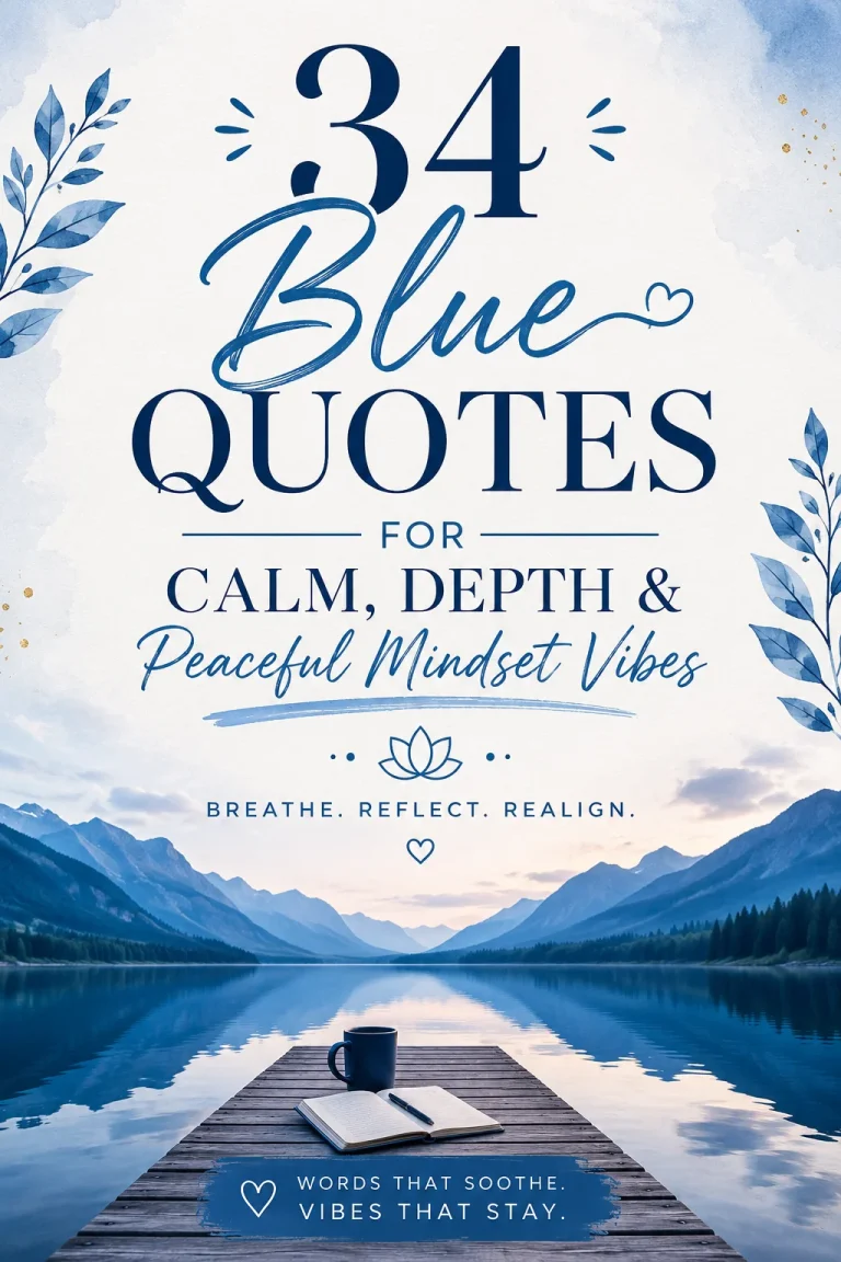 34 Blue Quotes for Calm Depth Peaceful Mindset Vibes 1