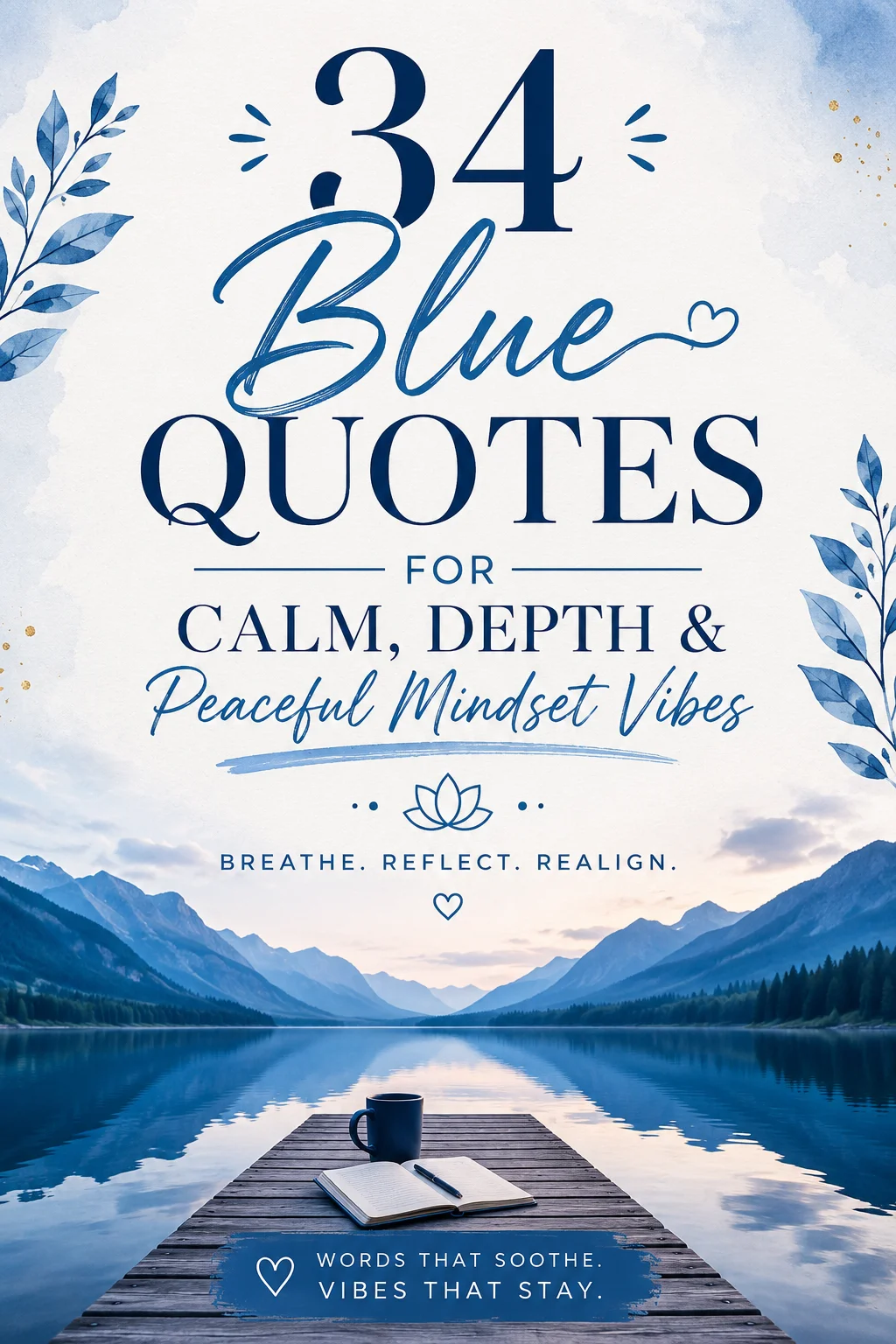 34 Blue Quotes for Calm Depth Peaceful Mindset Vibes 1