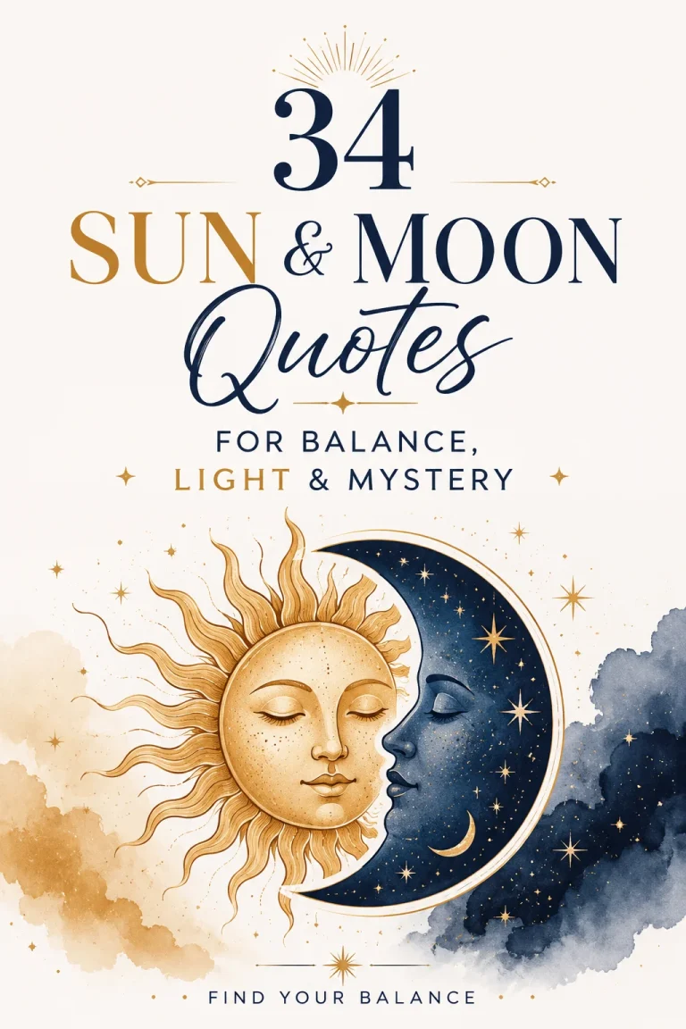 34 Sun and Moon Quotes for Balance, Light & Mystery