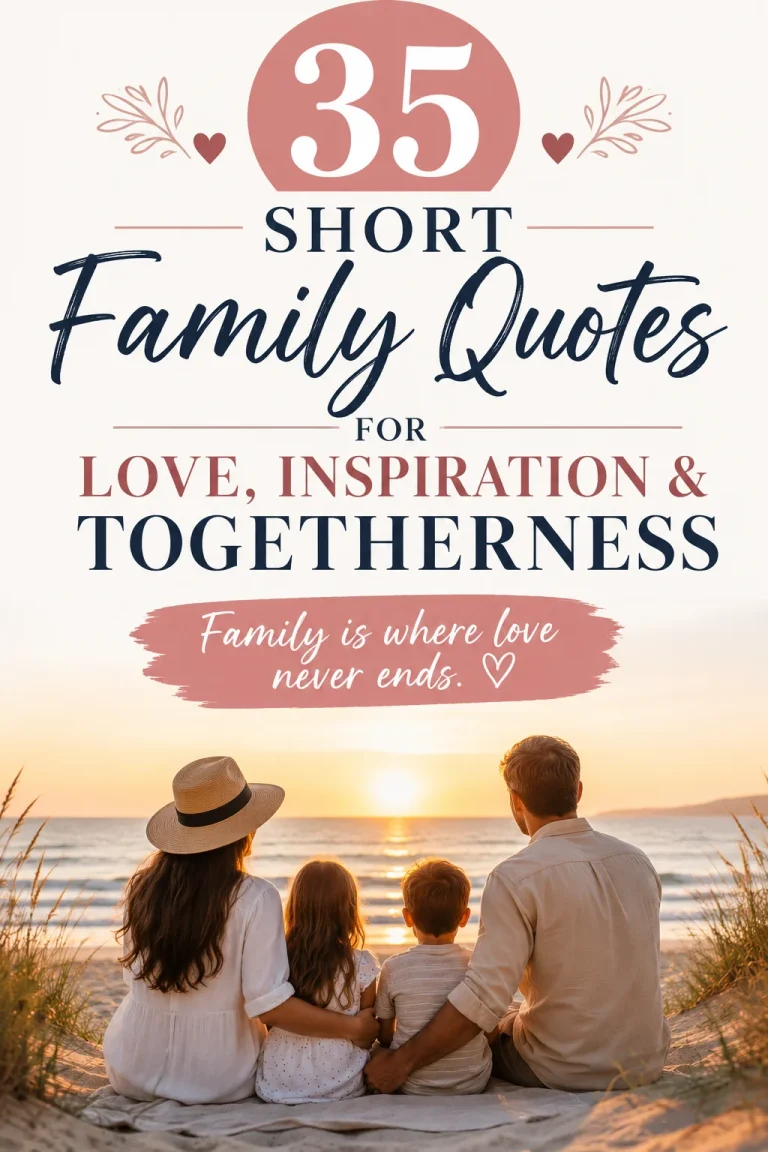 35 Short Family Quotes for Love, Inspiration & Togetherness