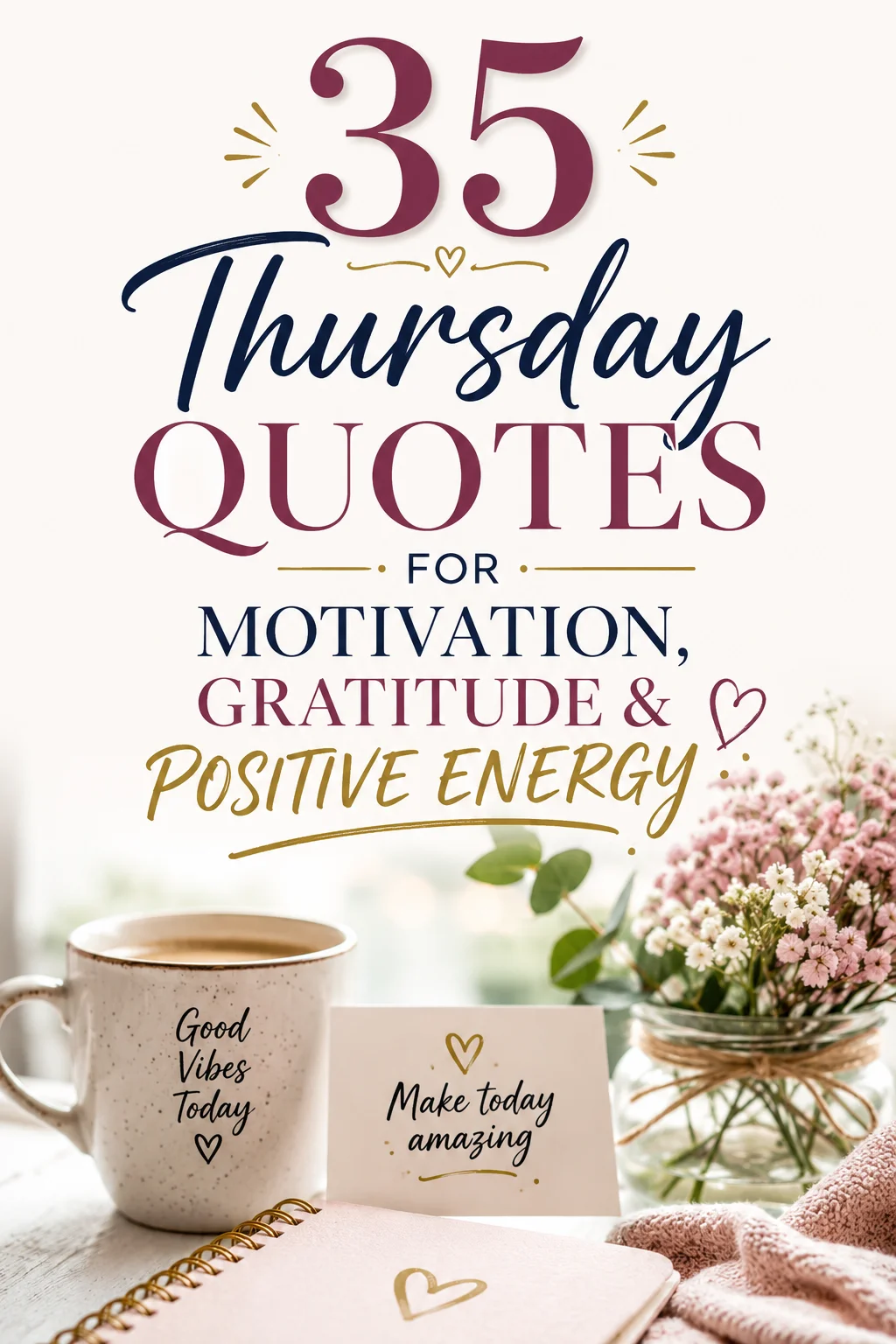 35 Thursday Quotes for Motivation Gratitude Positive Energy 1