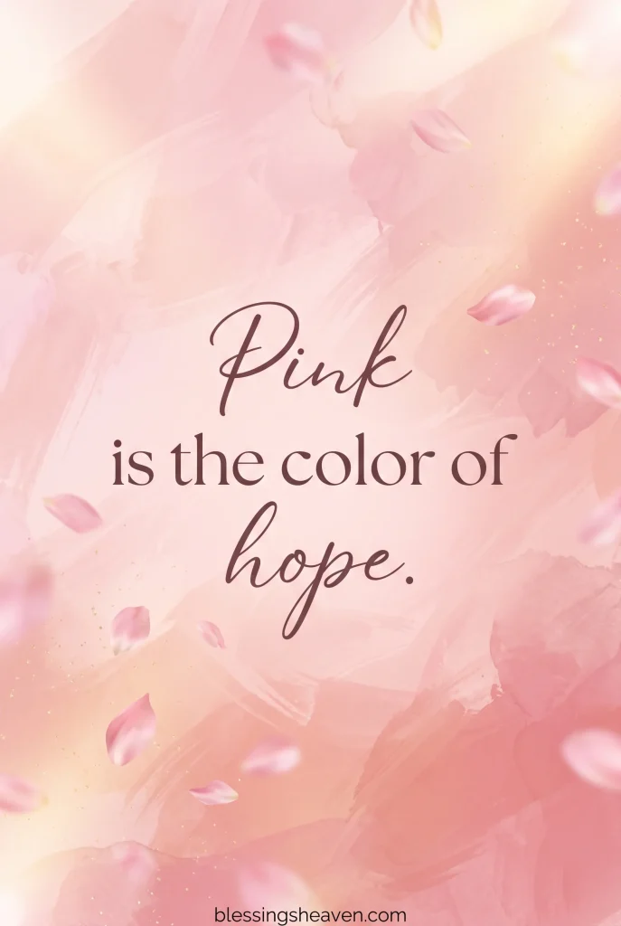 Aesthetic Quotes About Pink as a Feeling