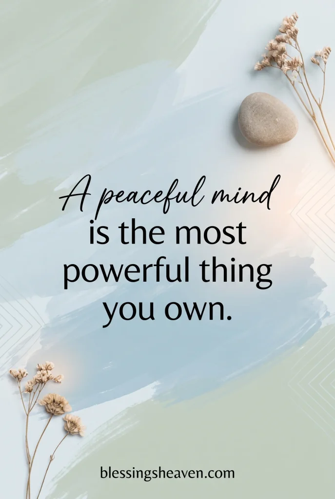 Blue Quotes for Peace of Mind and Mental Stillness