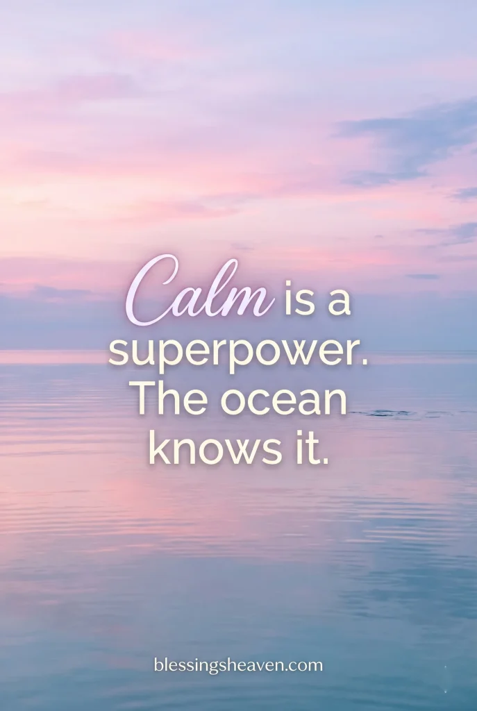 Calm Energy Quotes Inspired by the Sea