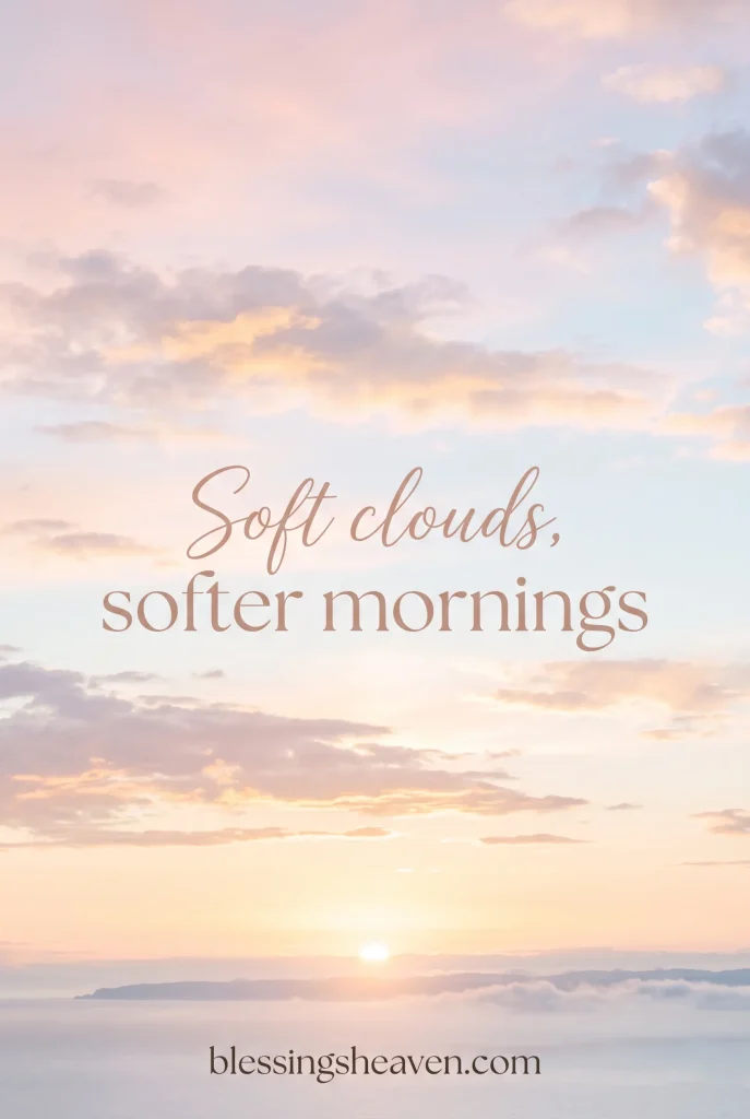 Cloud Quotes for Peaceful Mornings