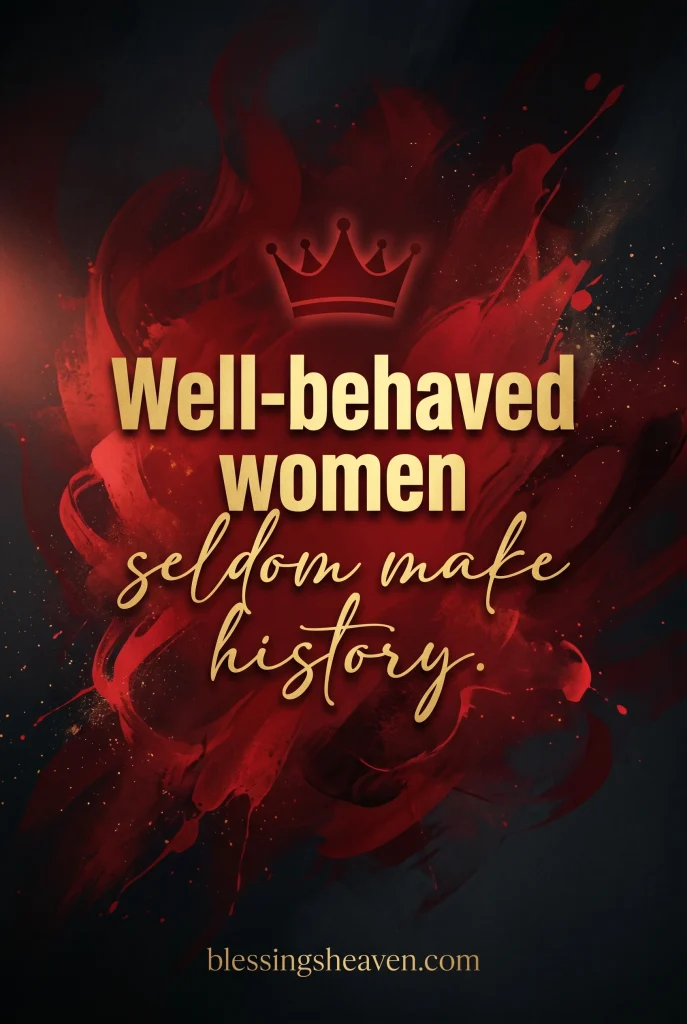 Fierce Red Quotes for Women Who Own Their Power