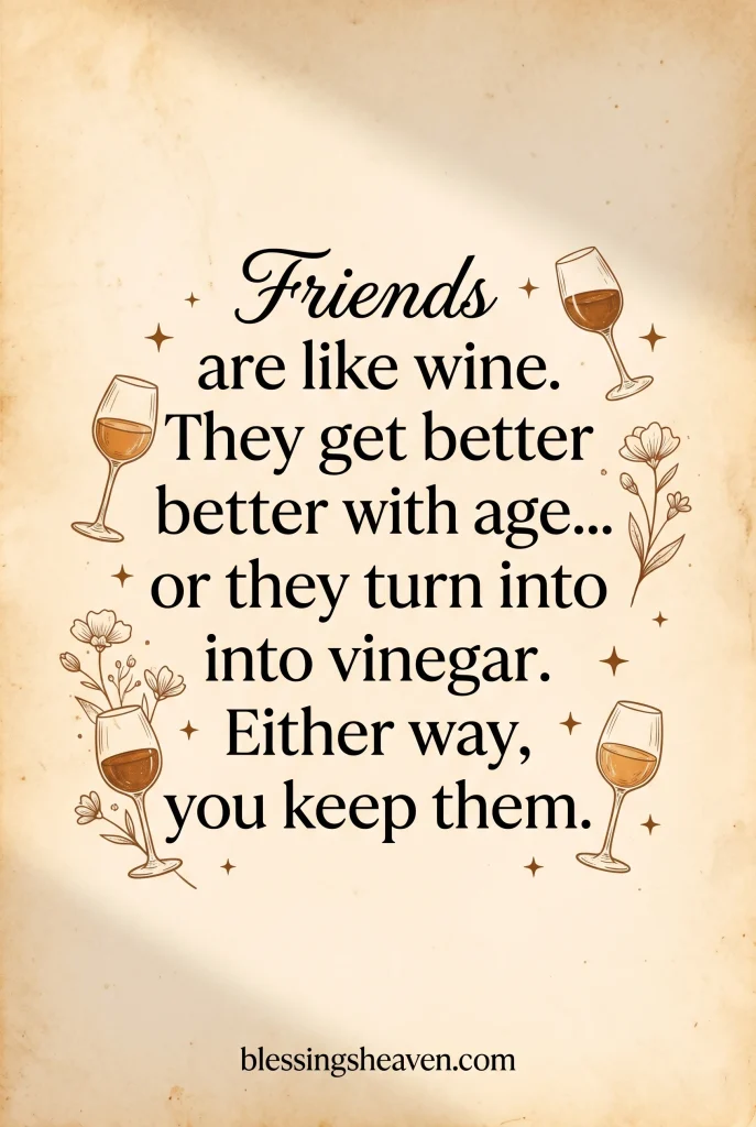 Funny Quotes About Old Friends and Long term Friendships