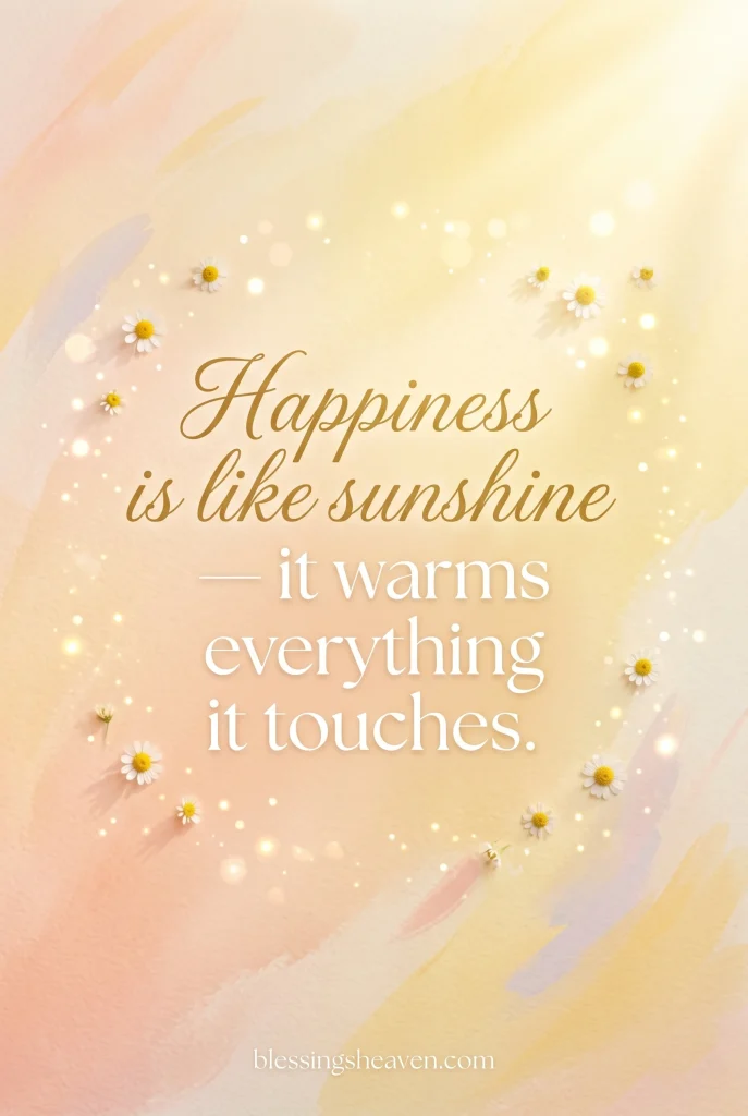 Happy Sunshine Quotes for Good Vibes Only