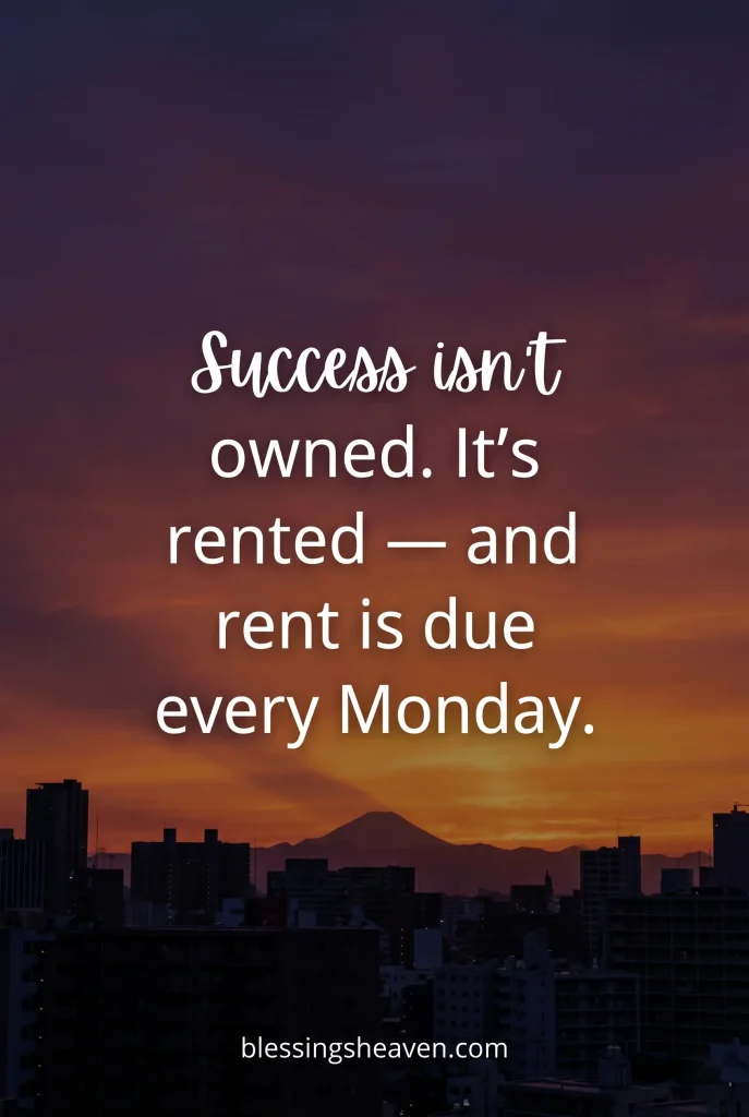 Inspirational Monday Quotes for Success
