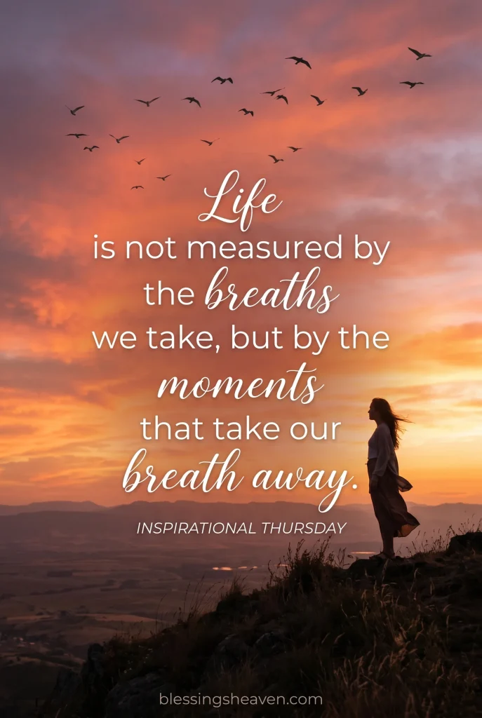Inspirational Thursday Quotes About Life