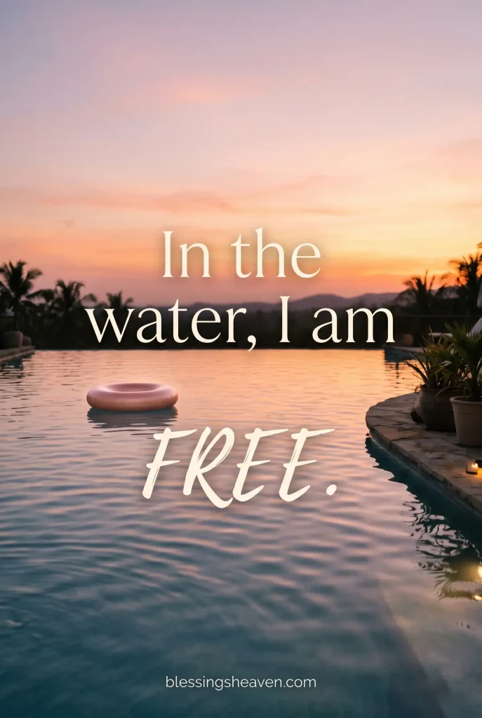 Pool Quotes About Freedom Letting Go