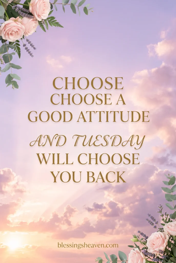 Positive Tuesday Quotes for a Better Mindset
