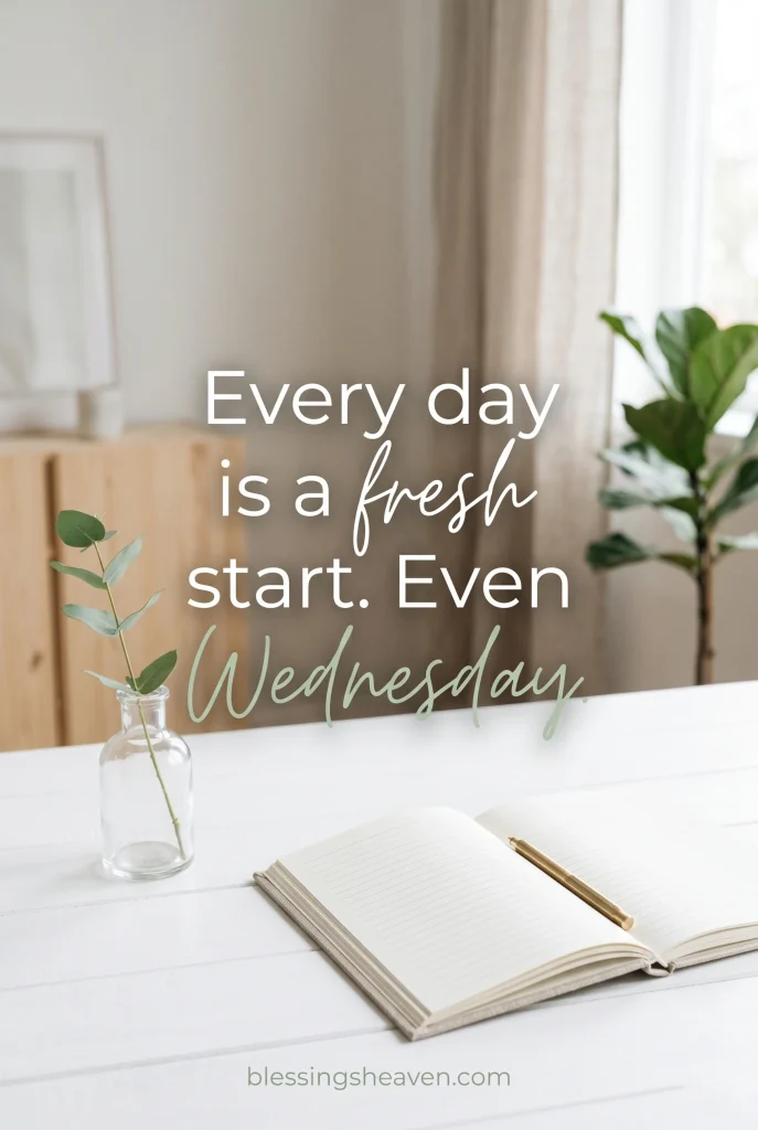 Positive Wednesday Quotes to Reset Your Mindset