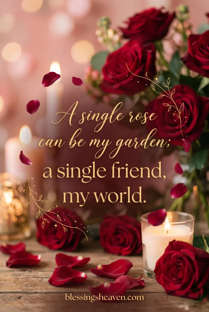Red Roses and Romance Quotes