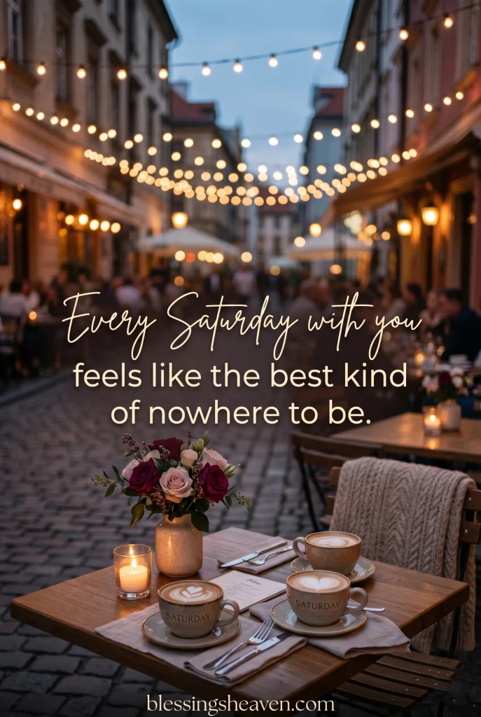Saturday Love Quotes for Couples and Romantics