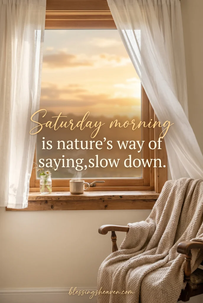 Saturday Morning Quotes to Wake Up Happy