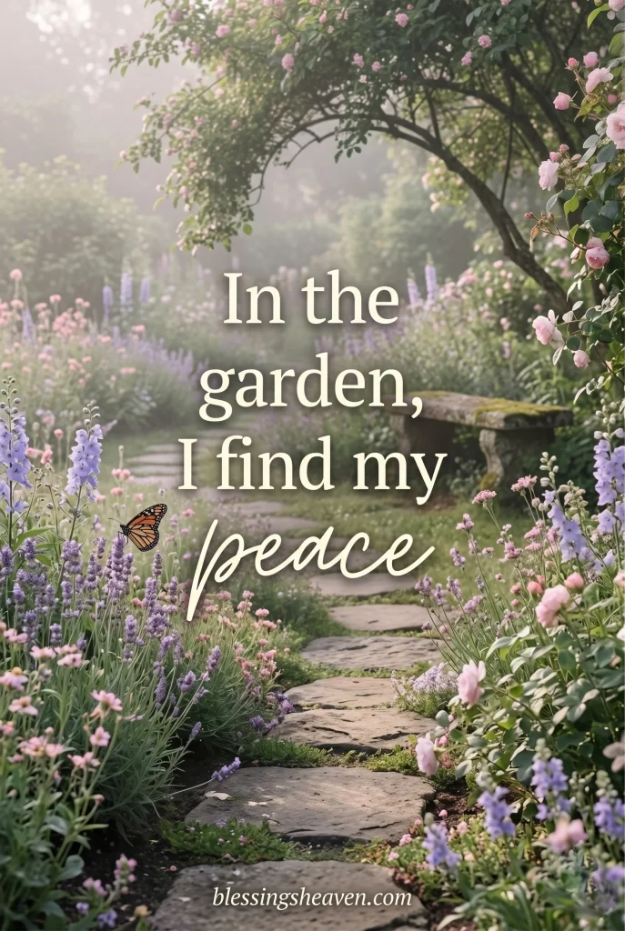 Short Garden Quotes About Peace and Quiet