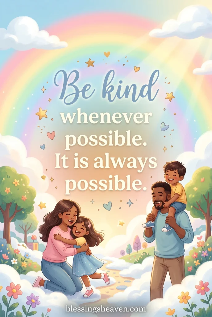 Short Kindness Quotes for Kids and Family