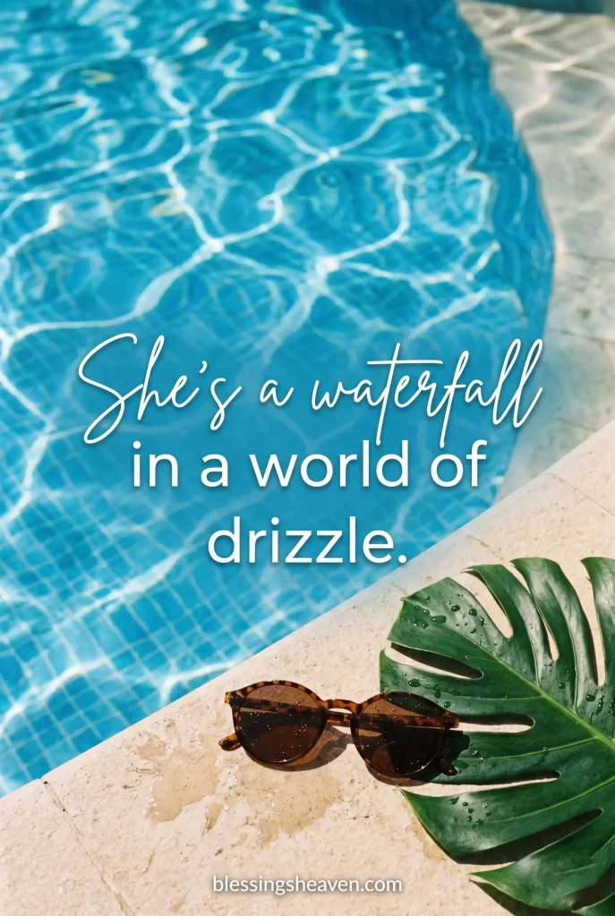 Short Pool Quotes for Summer Captions
