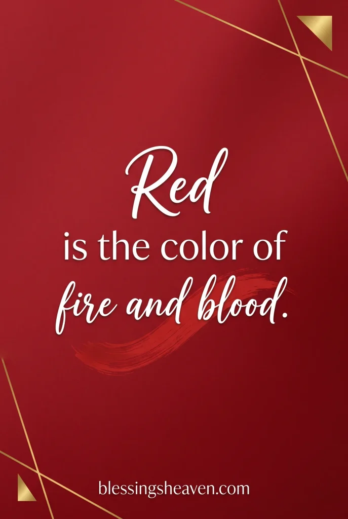 Short Red Quotes Perfect for Captions